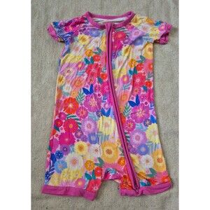 Little sleepies floral shortie size 2T